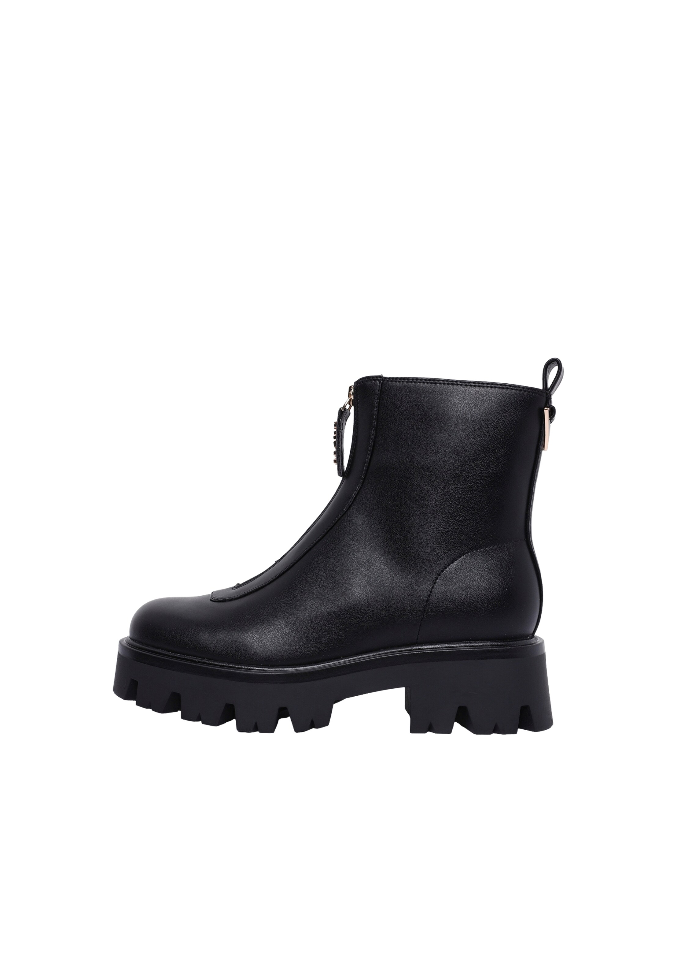 Botine 'RYYAN2' de la GUESS pe negru: față