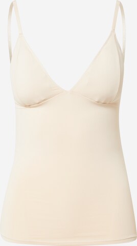 Gestuz Top 'Cami' in Beige: voorkant