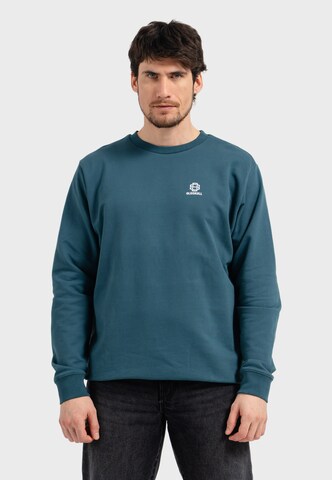 Oldskull Sweatshirt 'Basic Oldskull 25' in Blau