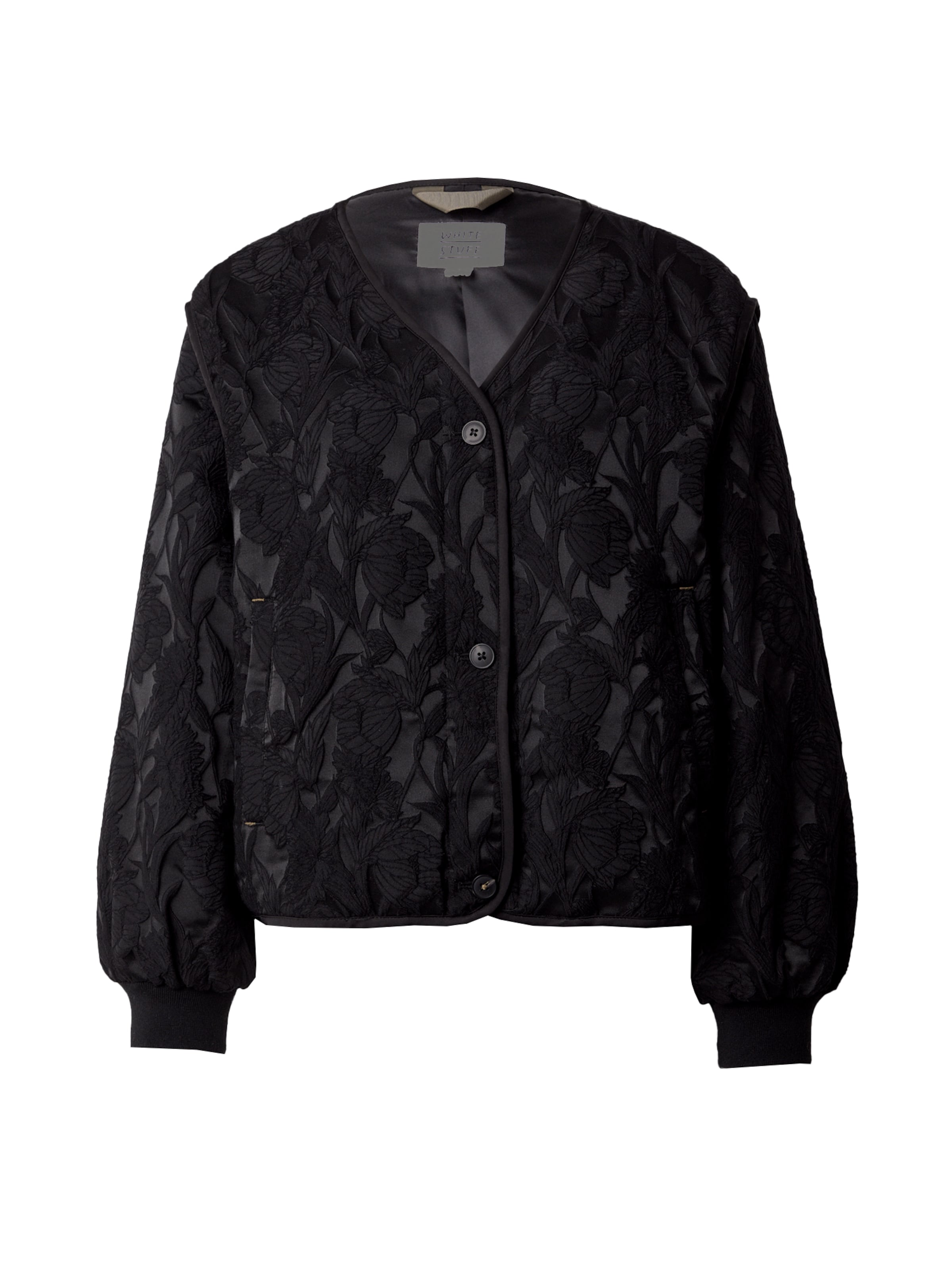 WHITE STUFF Jacke 'Bella' in Schwarz: Vorderseite