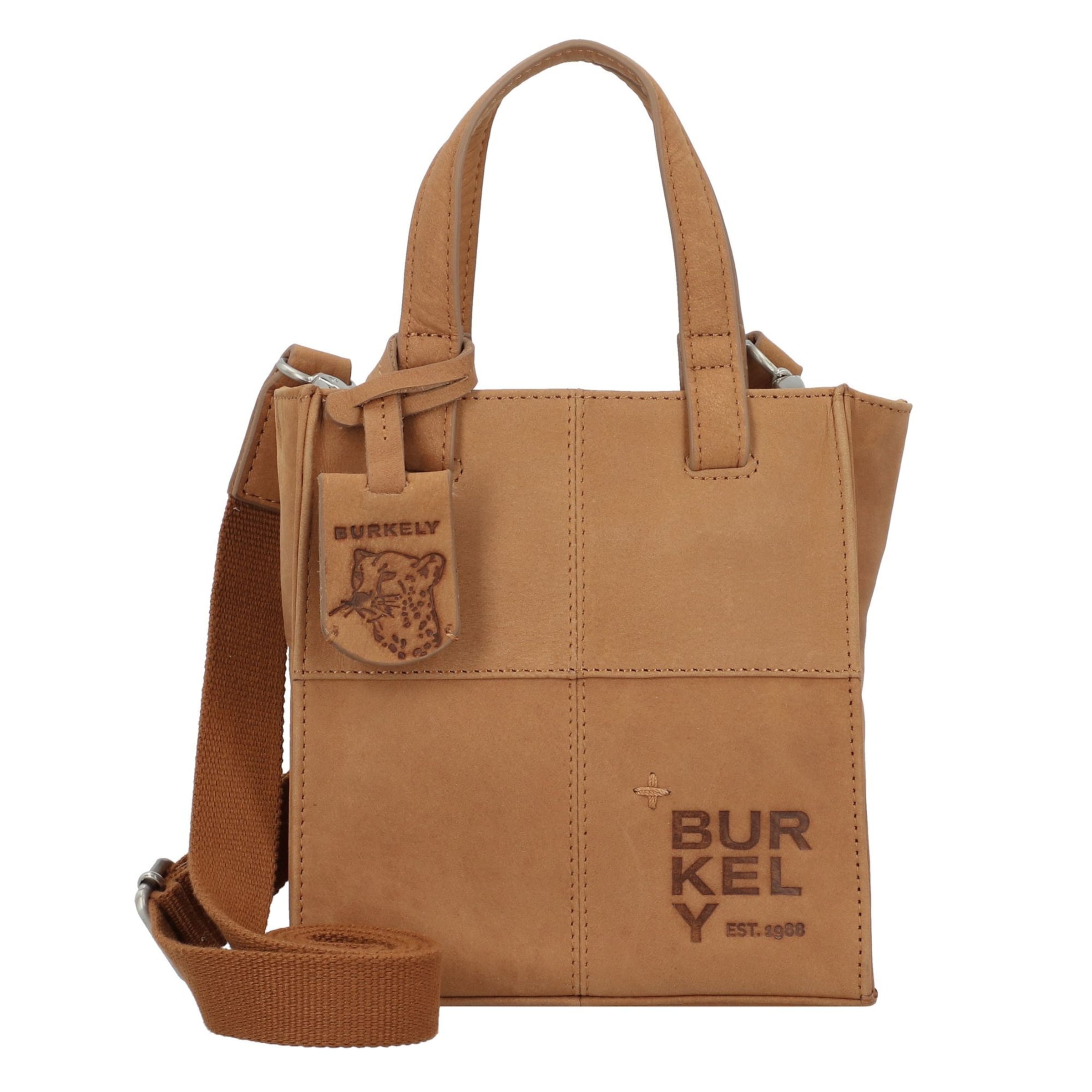 Burkely Handtas 'Rogue Robyn' in Bruin: voorkant
