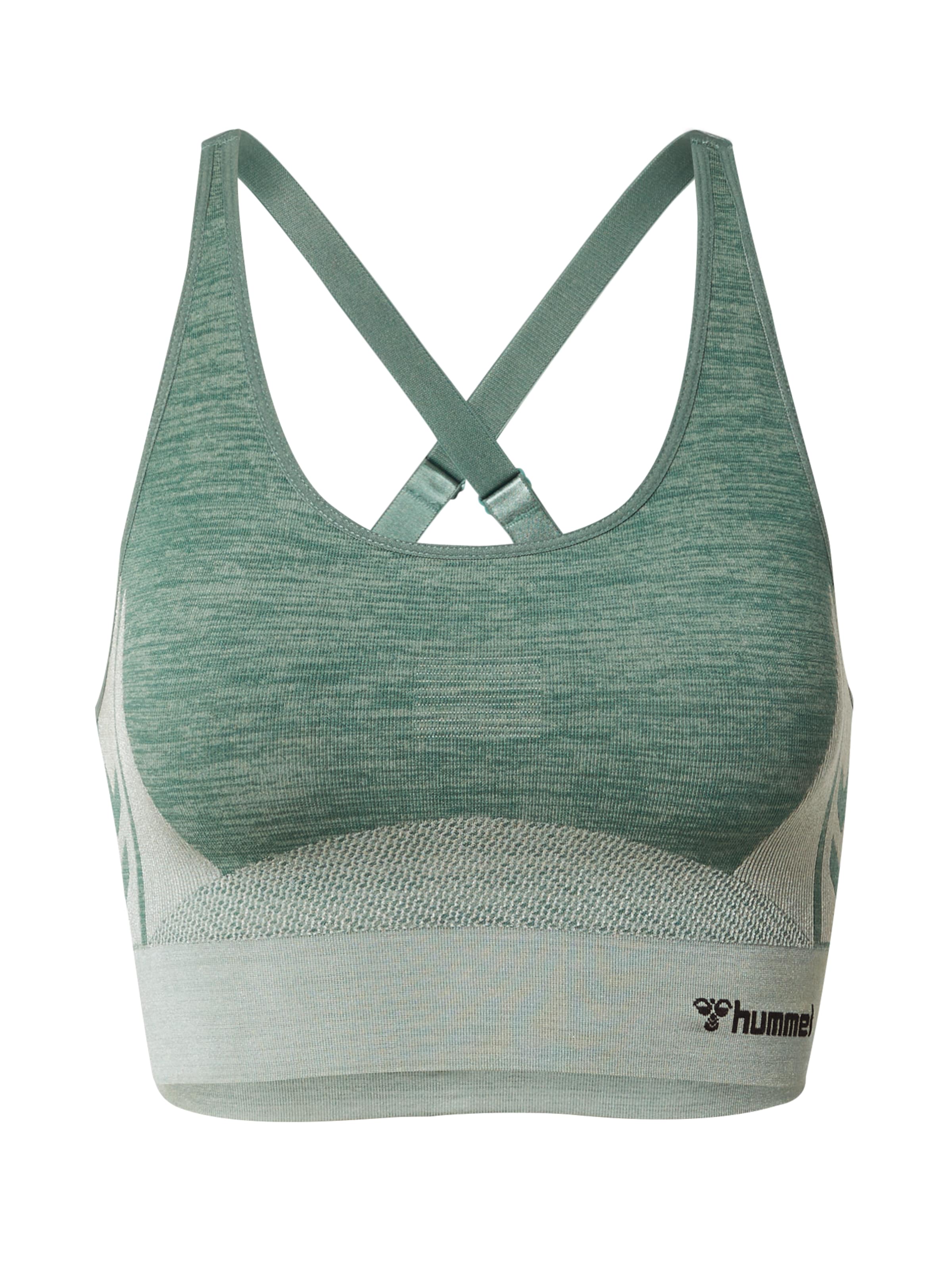 Hummel Αθλητικό τοπ σε πράσινο: μπροστά
