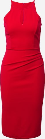 WAL G. Φόρεμα κοκτέιλ 'HARRIET' σε κόκκινο: μπροστά