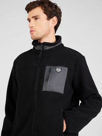 Lake View Fleecejacke 'Julius' in Schwarz