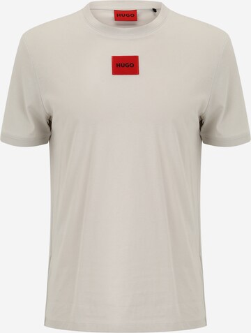 HUGO - Camisa 'Diragolino212' em cinzento: frente