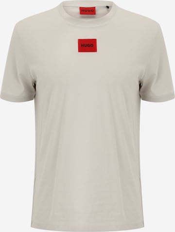 HUGO T-Shirt 'Diragolino' in Grau: predná strana