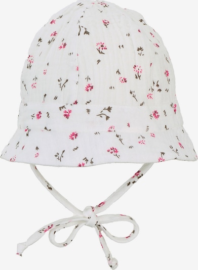 STERNTALER Hat in Fir / Dark pink / White, Item view
