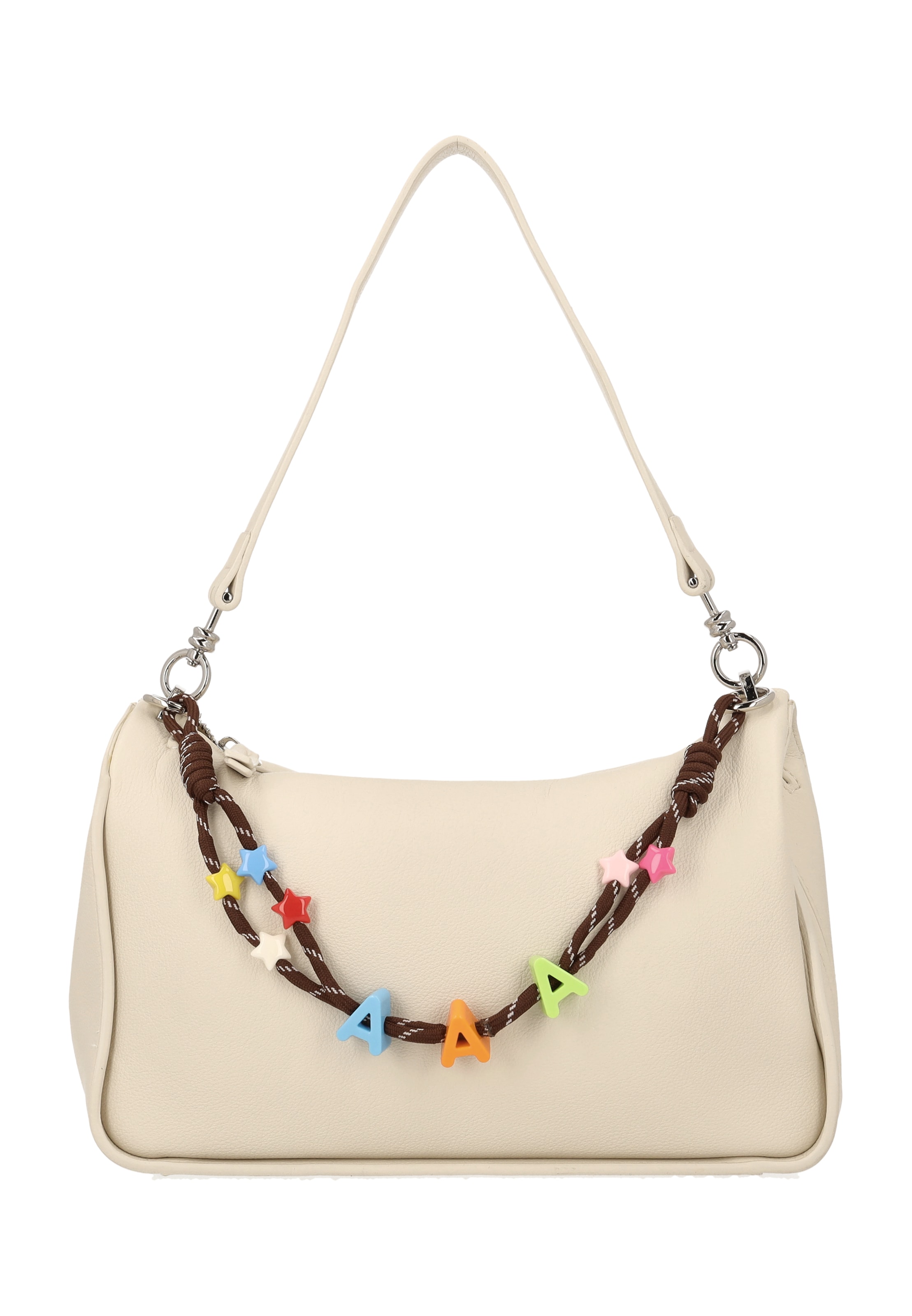 MYMO - Mala de ombro em branco: frente