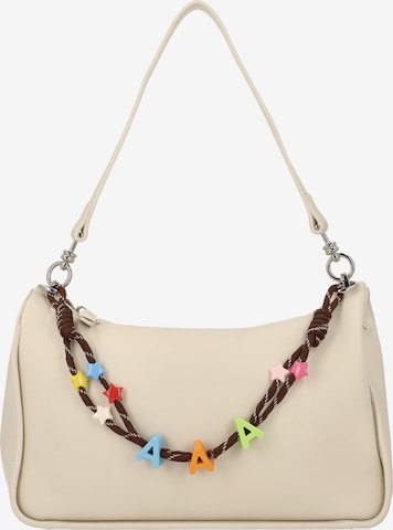 MYMO - Mala de ombro em branco: frente