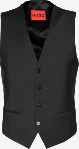 HUGO Suit Vest 'VinM' in Black: front