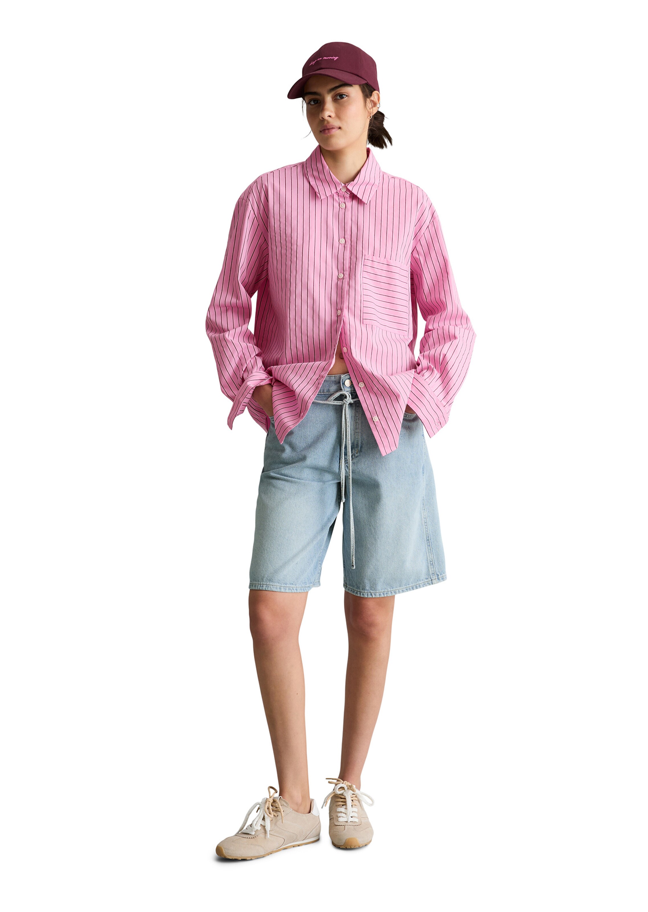 Marc O'Polo DENIM Blouse in Roze