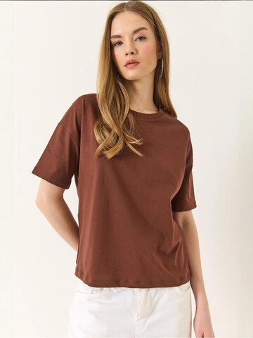 Bianco Lucci Shirt in Bruin