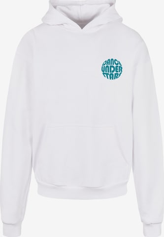 Merchcode Collegepaita 'Dance Under Stars' värissä valkoinen: etupuoli