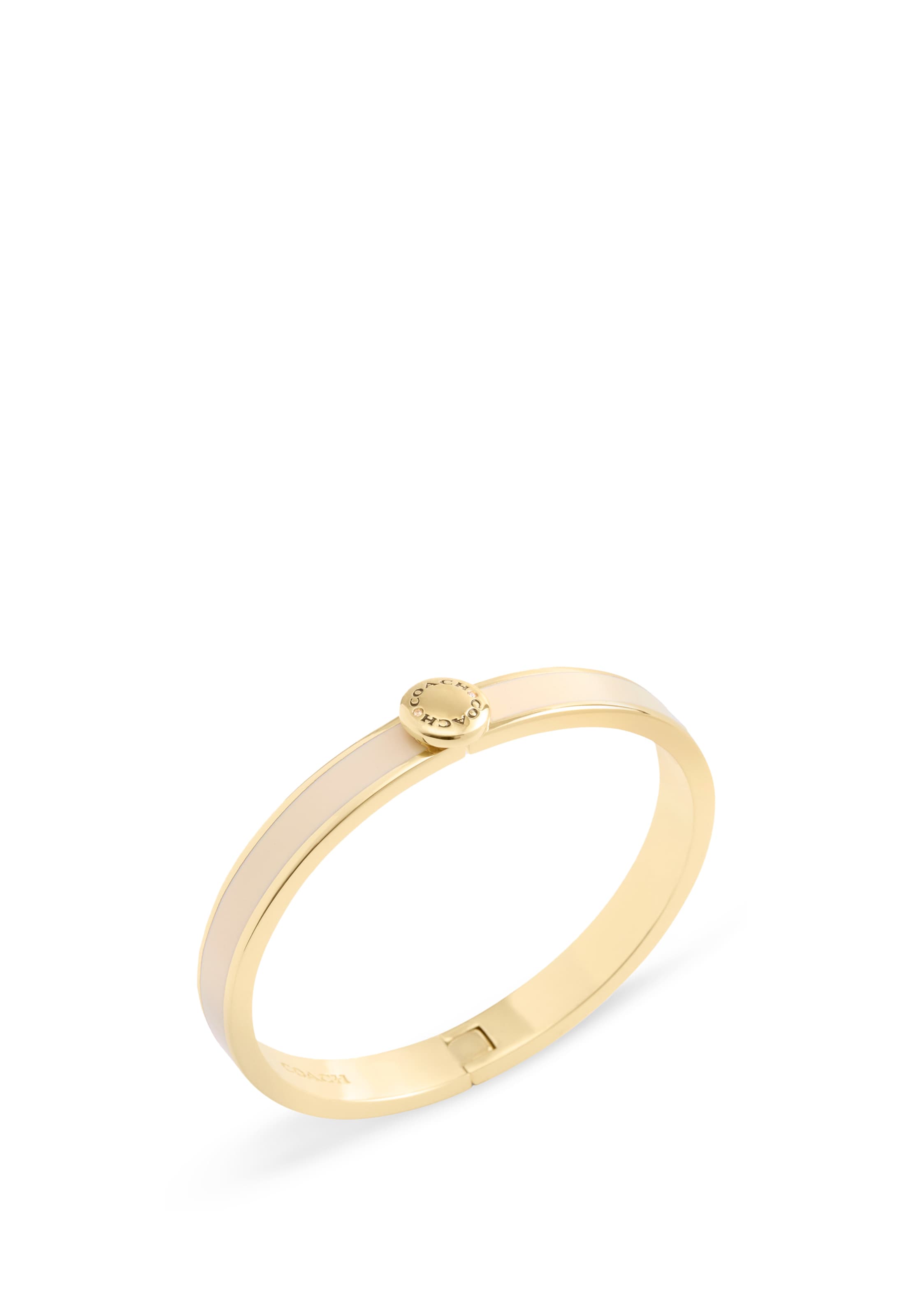 COACH Opaska w kolorze biały