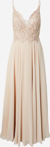 mascara Evening dress in Beige: front