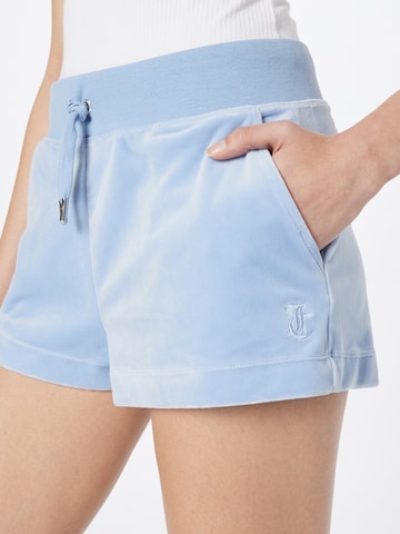 Juicy Couture Black Label Regular Shorts 'EVE' in Blau