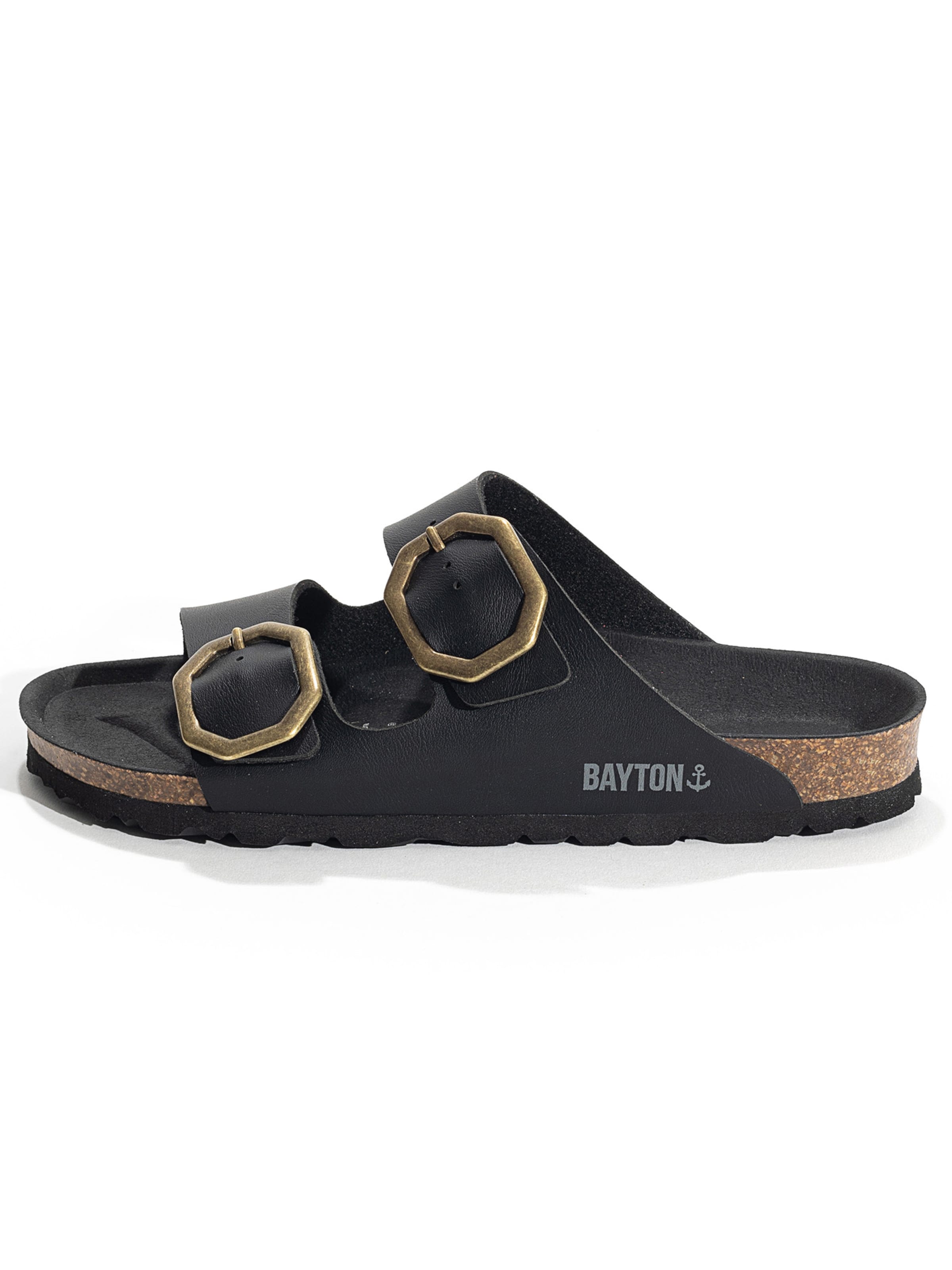 Bayton Slipper 'Atlas' in Black: front