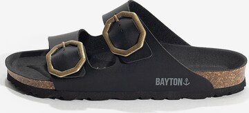 Bayton Pantolette 'Atlas' in Schwarz: predná strana