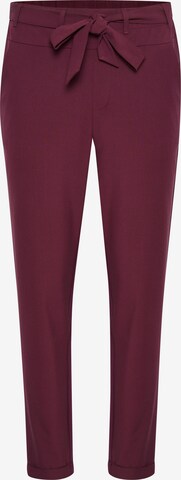 Kaffe Pants in Red: front