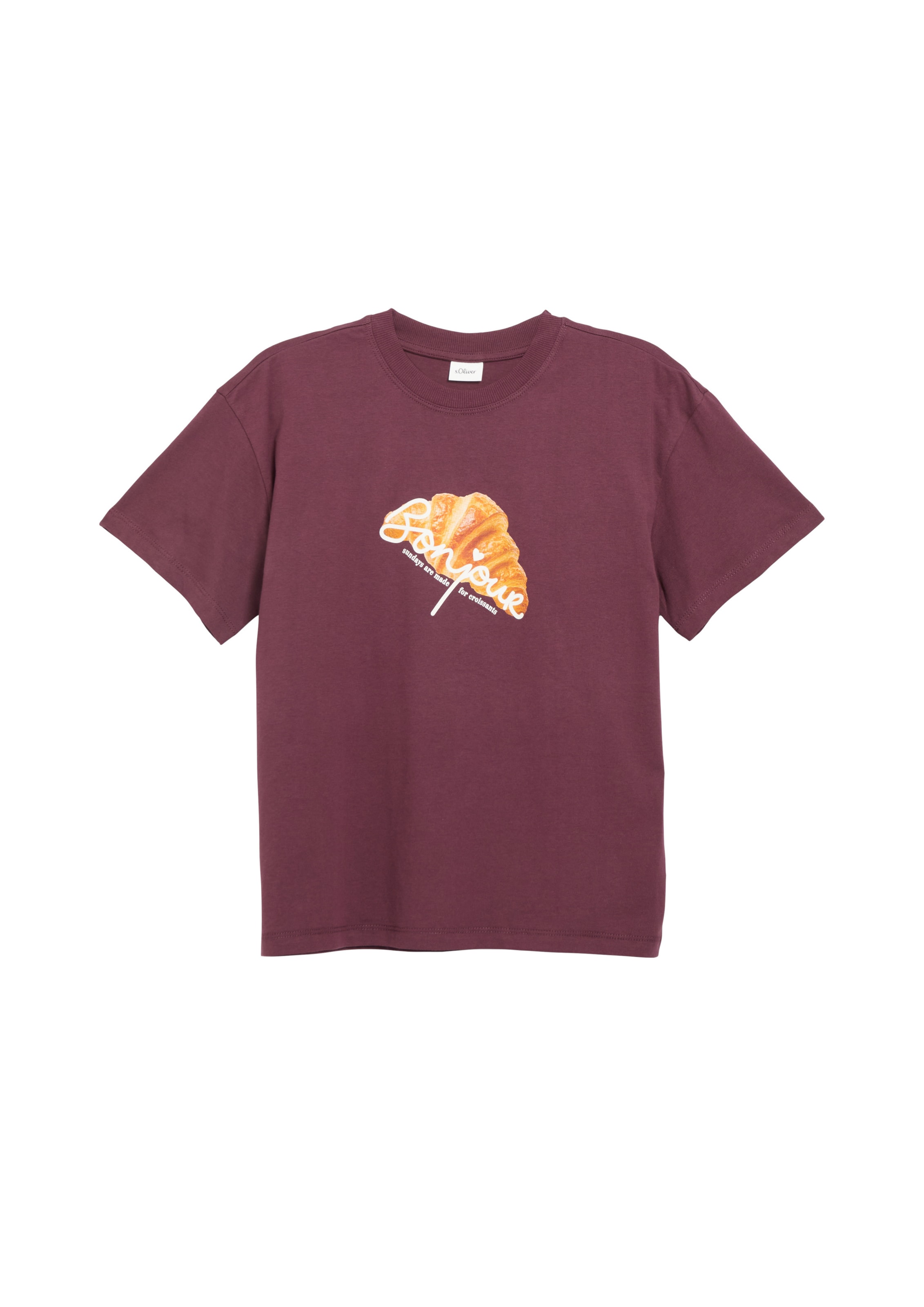 s.Oliver Shirt in Rood: voorkant