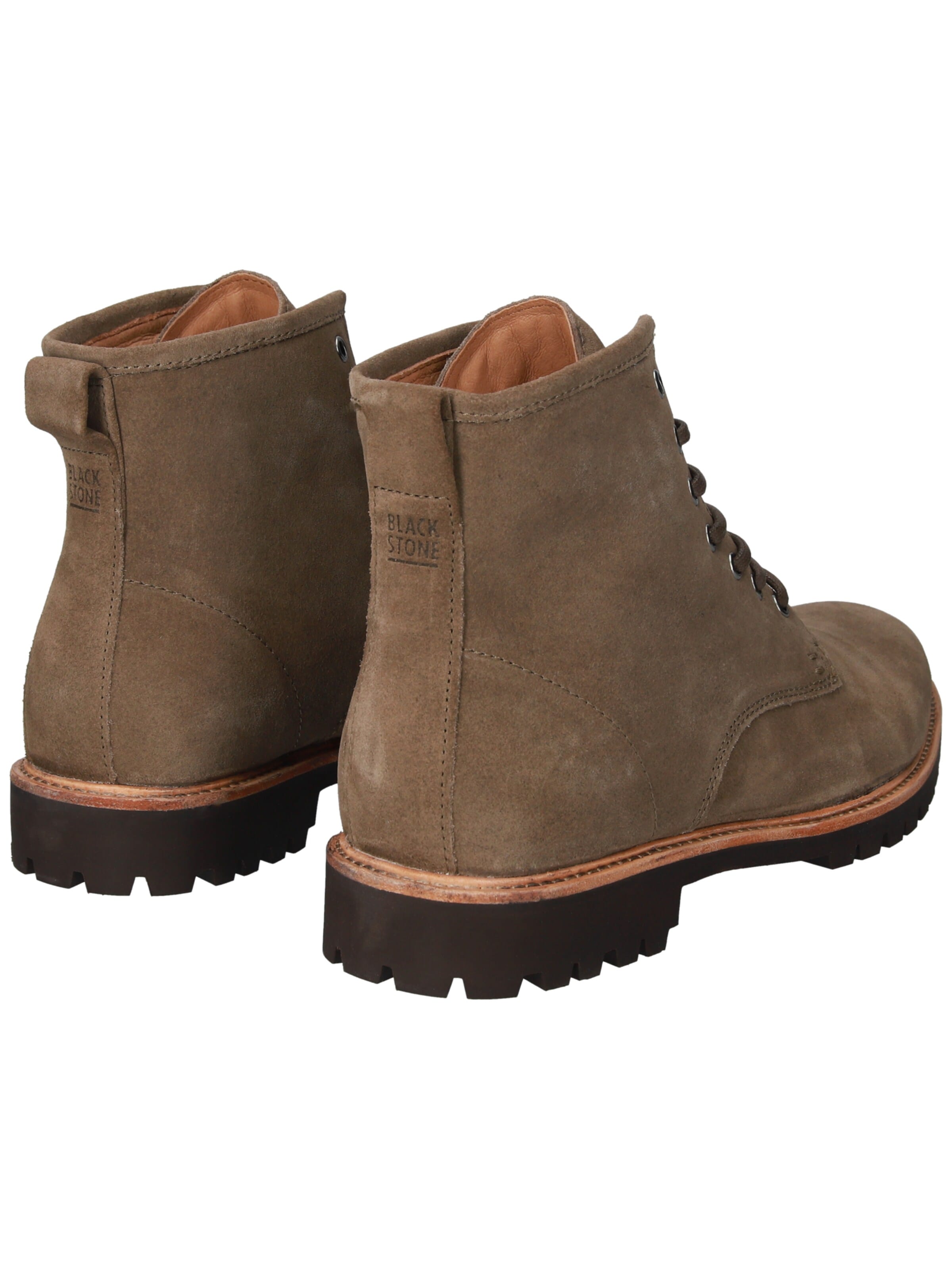 BLACKSTONE - Botas com atacadores 'LOGAN' em castanho