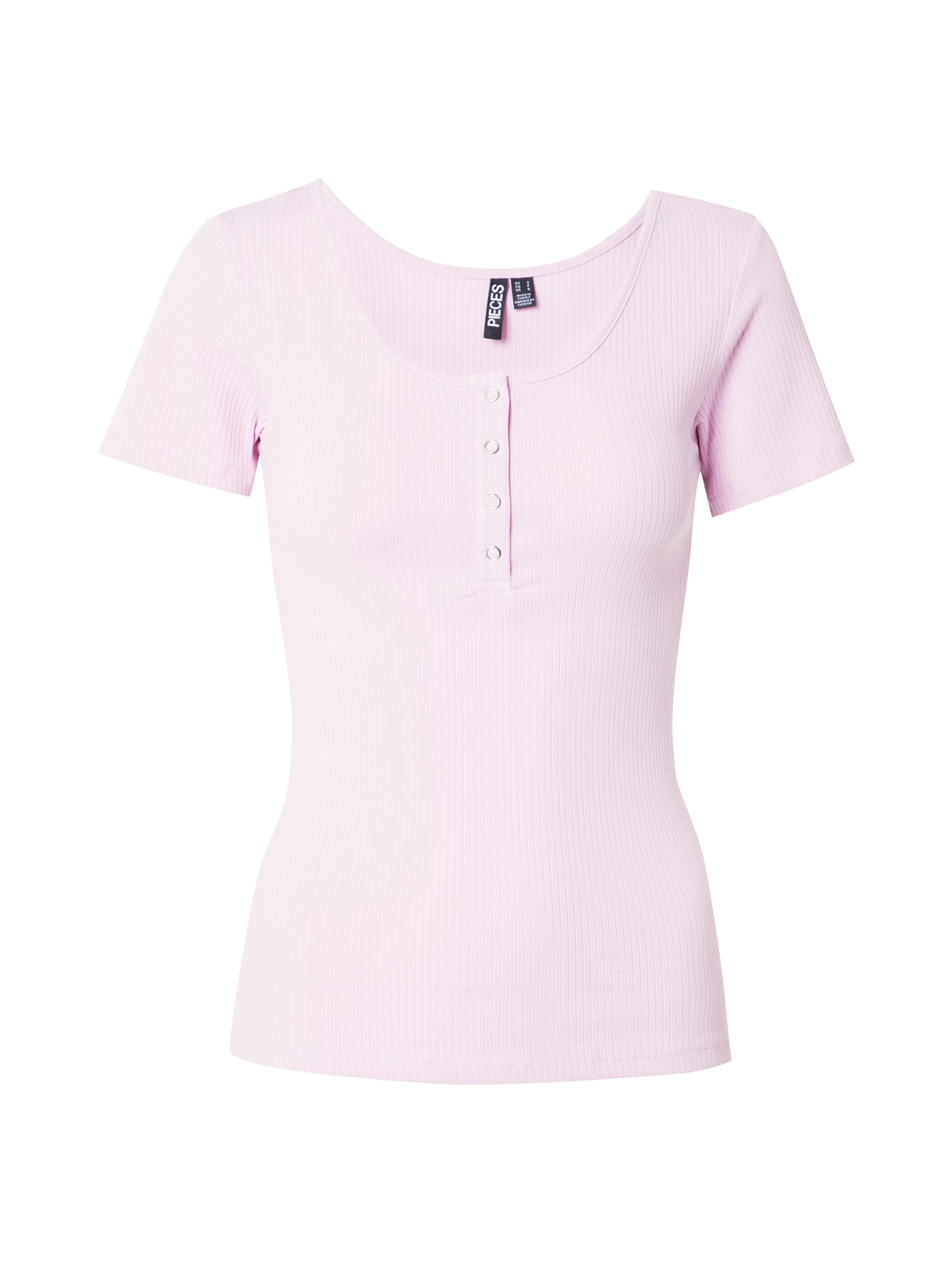 PIECES Shirt 'PCKITTE' in Purple: front