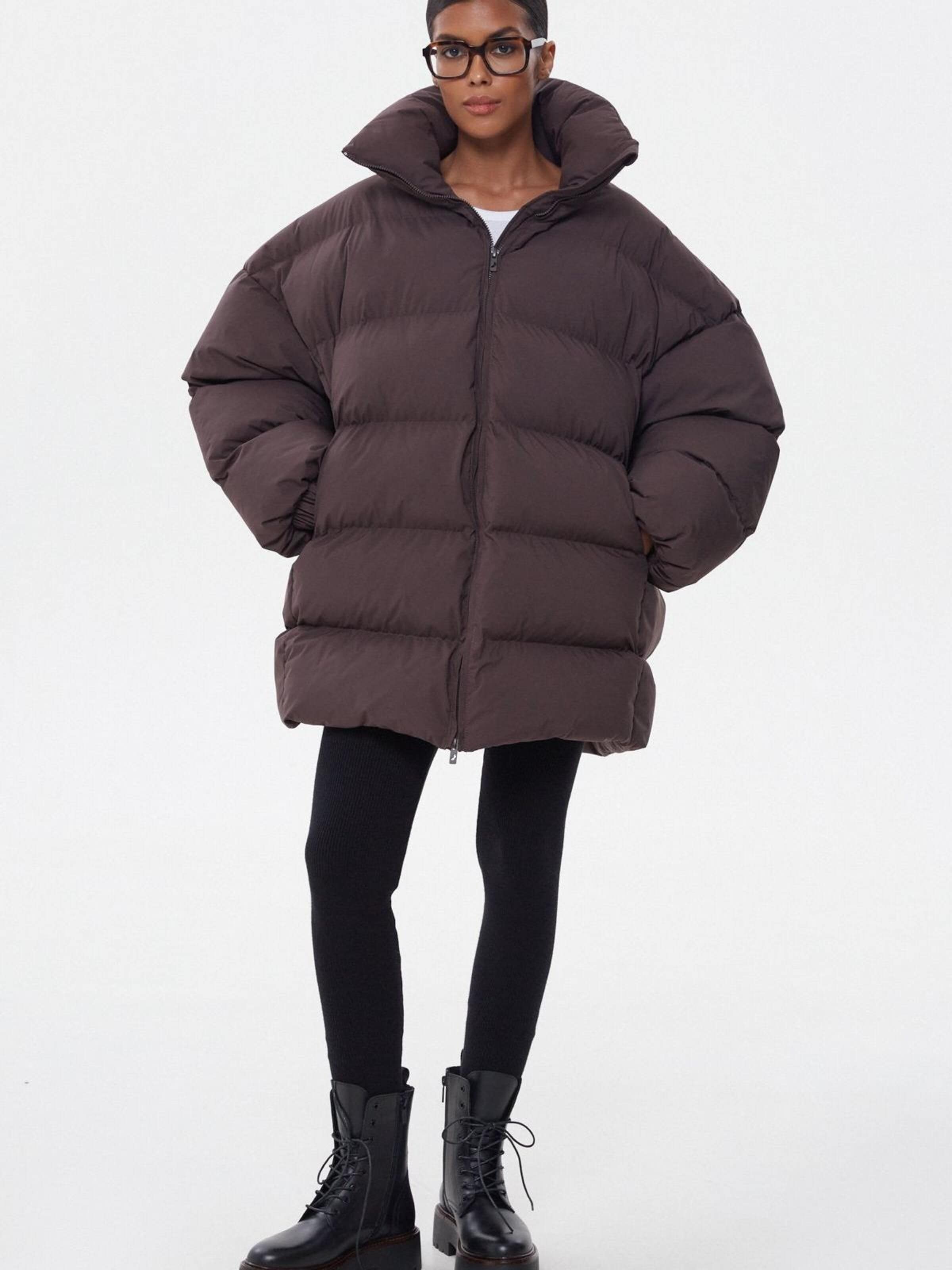 Estro Winterjacke '11221'‌‌‌‌‌‌‌‌ in Braun: Vorderseite