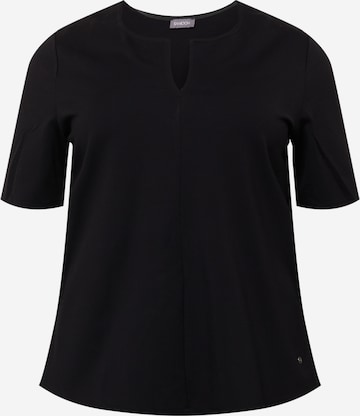 SAMOON Shirt 'Las Vegas' in Black: front