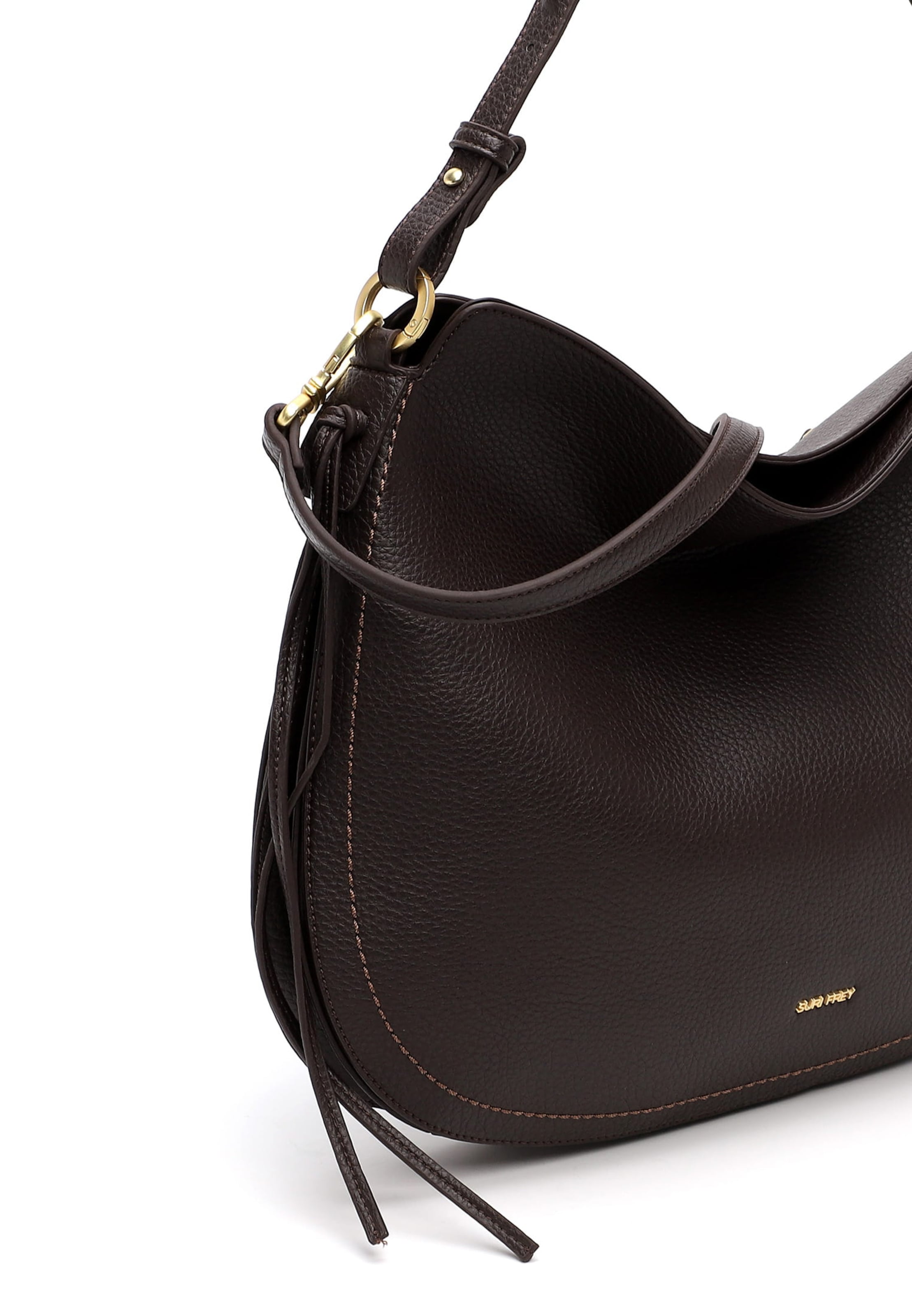 Borsa a sacco di Suri Frey in bronzo