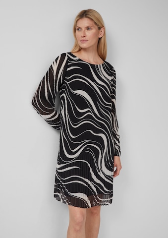 s.Oliver BLACK LABEL Jurk in Zwart: voorkant
