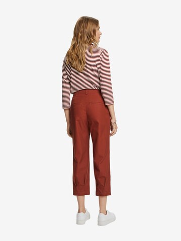 ESPRIT Regular Pantalon in Bruin