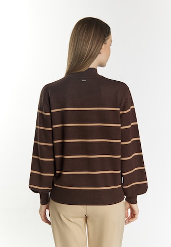 DreiMaster Klassik Pullover in Braun