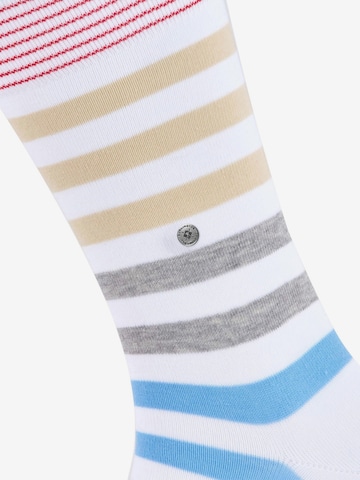 BURLINGTON Socks 'Blackpool' in White: front