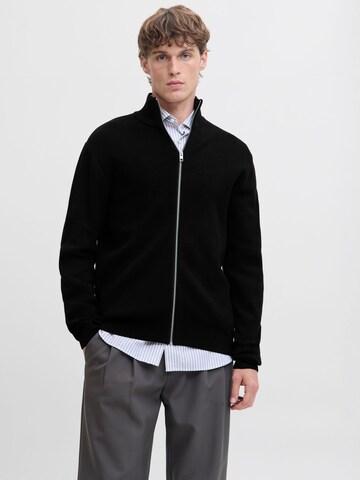 Giacchetta 'JPRBLAMILANO STITCH' di JACK & JONES in nero: frontale