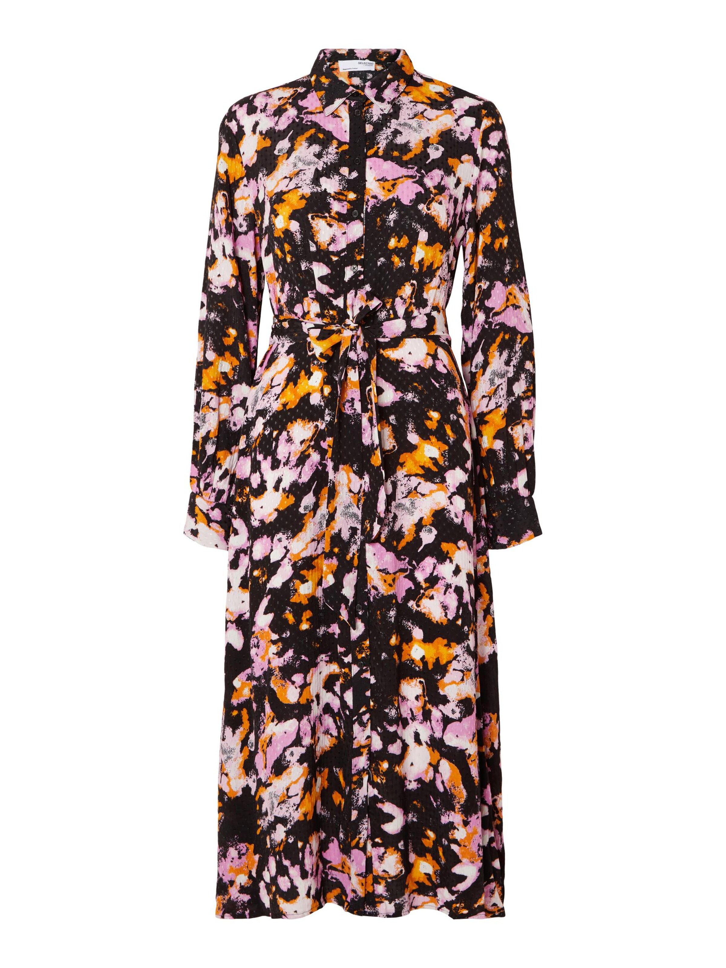 SELECTED Μπλουζοφόρεμα 'Irene' σε μαύρο: μπροστά