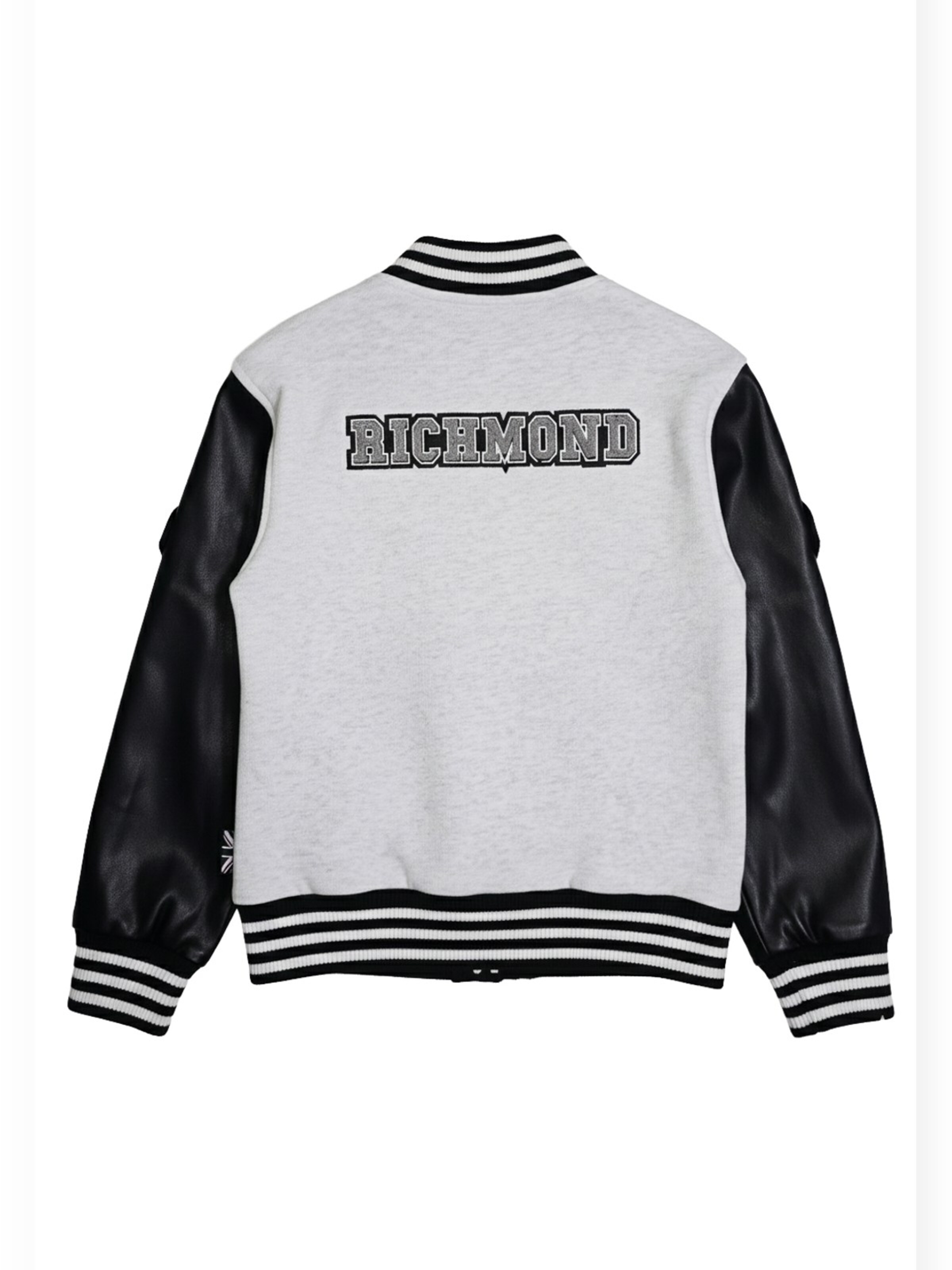 John Richmond - Chaqueta de entretiempo 'Giubbino college grigio per bambino' en gris