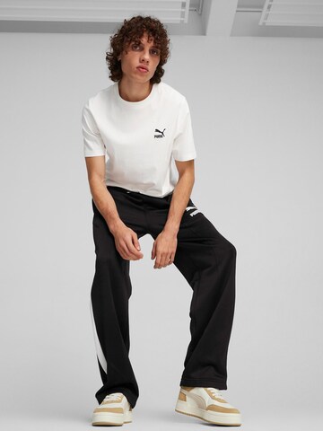 PUMA Wide Leg Hose 'T7 ICONIC' in Schwarz