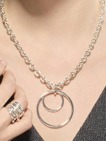 Luxenter Necklace 'Makir' in Grey