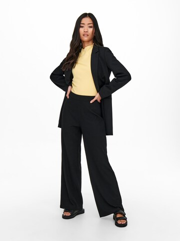 ONLY Wide leg Trousers 'Nella' in Black