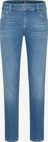 MEYER Slimfit Jeans in Blauw: voorkant