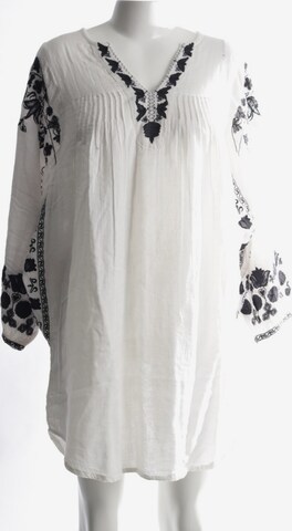 Antik Batik Kleid S in Weiß: predná strana