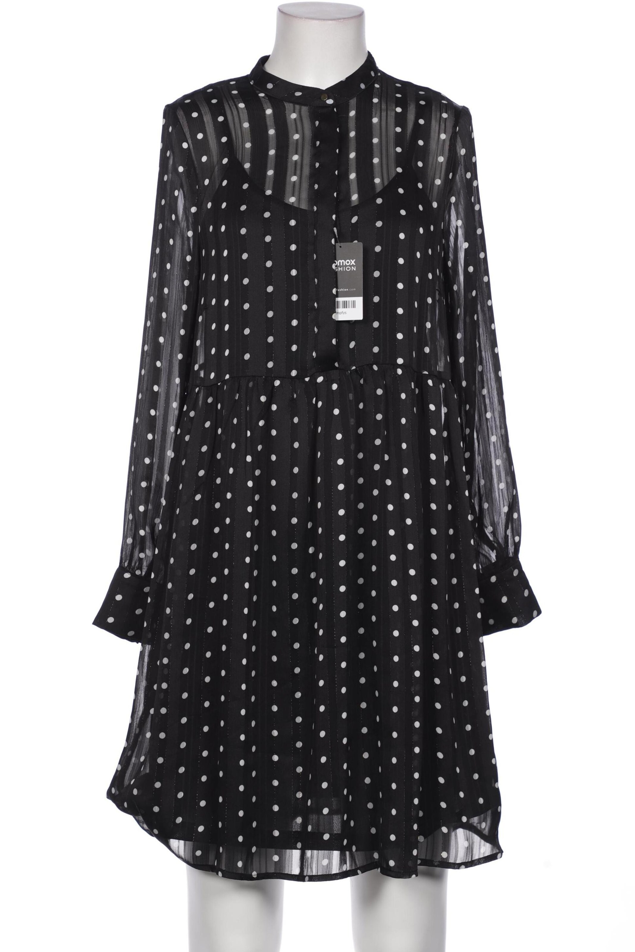 ICHI Kleid S in Schwarz: Vorderseite