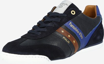 PANTOFOLA D'ORO Platform trainers 'Vasto' in Blue: front