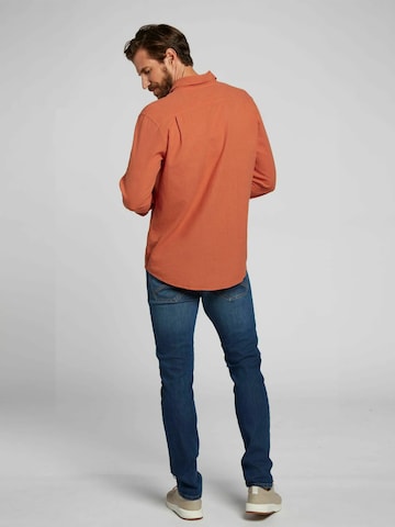 MCS Regular fit Overhemd in Oranje