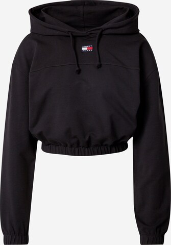 Sweat-shirt Tommy Jeans en noir : devant