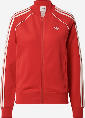 ADIDAS ORIGINALS Collegetakki värissä punainen: etupuoli