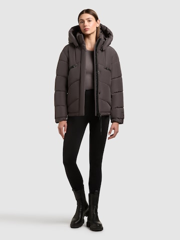 khujo Winterjacke 'Evande' in Grau