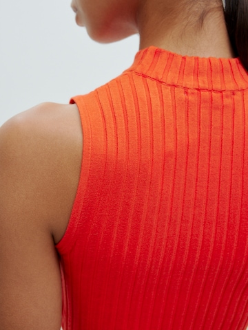 EDITED Knitted Top 'Lynara' in Orange