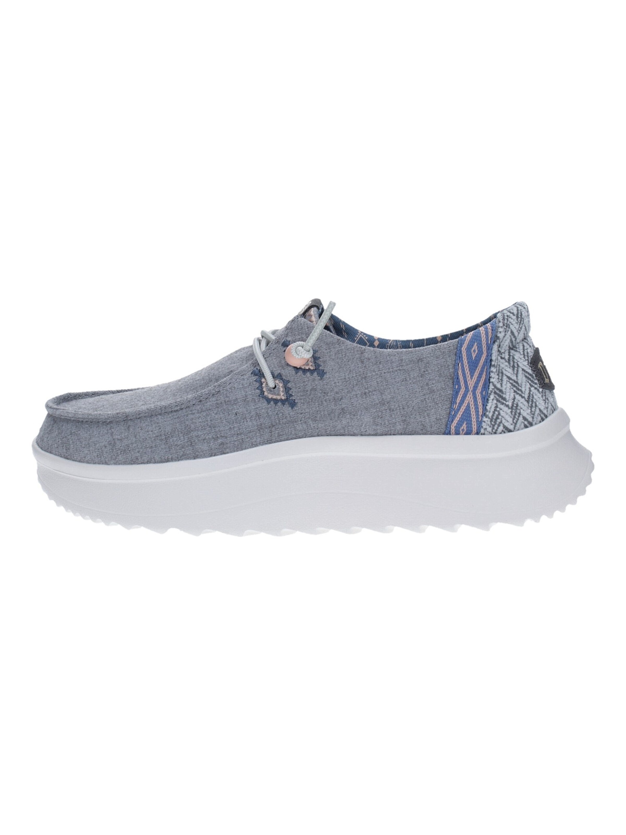 Mocassino 'Hey Dude Mocassino Wendy Peak Chambray Woven' di HEY DUDE in grigio: frontale