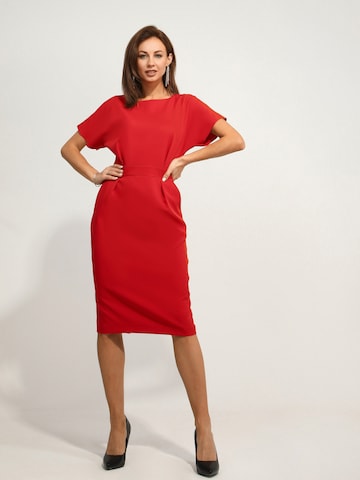 Awesome Apparel Jurk in Rood